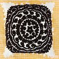 Black Woolen Embroidered Cushions