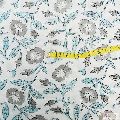 Cotton Block Floral Printed Fabric