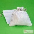 Handmade Small Gift Drawstring Bags, Cotton Small Pouches