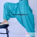 Women Cotton Harem Pants Hippie Yoga Boho Trousers Turquoise-Craft Jaipur