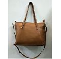 Brown PU leather women Bag