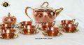 Brass Copper Tea Set