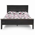Austin Solid Wood Queen Size Bed (Cappuccino )