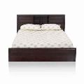 Milan Hard Wood Queen Size Bed (Honey Brown)