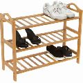 Sacrifice Solid Wooden Shoe Rack,Cream