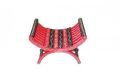 Wooden Roman Chair Painted