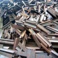 Metallic Used railway metal scrap