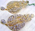 CHARMING CUBIC ZIRCONIA PARTY WEAR EARRINGS