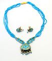 Rajasthani Lac Necklace Earring Set