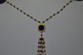 Sterling Silver Necklace with Multi Gemstones