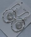 Sterling Silver with Moonstone Earrings