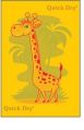 Sublimation Print baby sheet - Giraffe