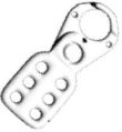 Electroplated Hasp