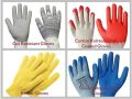 CUT RESISTANT GLOVES LATEX COATED