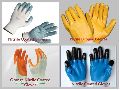 NITRILE DIPPED 13 GAUZE POLYESTER GLOVES
