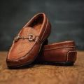 Mens Leather Loafer Shoes