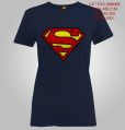 Ladies Printed T Shirts (superman)