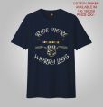 MEN PRINTED T-SHIRTS (RIDE MORE WORRY LESS)