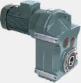 MOUNTED HELICAL GEARED MOTOR