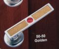 50-50 Golden Stainless Steel Safe Cabinet Lock Handle