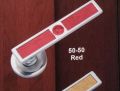 50-50 Red Stainless Steel Safe Cabinet Lock Handle