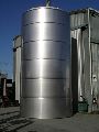 SS 304 milk storage silos