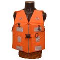 Full Body Life Jacket With Front Chain & Pocket
