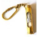 Artshai Brass Hourglass Keychain