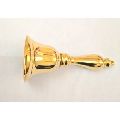 Golden brass bell