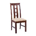 Restaurant Unique Wooden Dining Chair Upholstered Seat