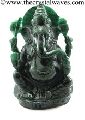 Green Aventurine Hand Carved Ganesh