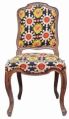 Classic Vintage Indian Dinning Room Flower Chair