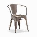 metal cello Dining Chair with arms