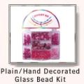Plain Hand Decorated Glass Bead Kit