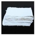 White Indian Handmade Deckle Edge Cotton Rag Papers
