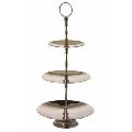 Metal Three Layer Wedding Cup Cake Stand