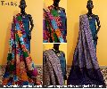 Tussar Dupatta With Banglori Silk Top Dress Material
