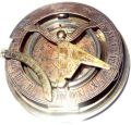 Nautical Gilbert Son London Brass Sundial Compass