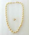 South Sea Pearl Necklace with Pearl Diamond Ring