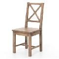 Rustic Coastal Solid Wood Dining Room Chair