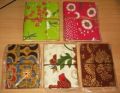 Handmade Custom printed Cotton fabric Journals