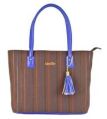 PU Leather Handbag with Tassel for Women