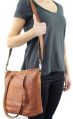 genuine leather stylish tote Znt bags