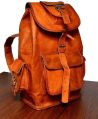 Leather Backpack Travel Rucksack knapsack Daypack College Bag Znt Bags