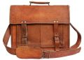 Znt Bags, 15 Inch Rustic Vintage Leather Messenger Bag Laptop Bag Briefcase Satchel Bag