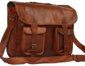 Znt Bags Real Leather Vintage Handmade Brown Messenger Bag