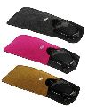 mens colorful reading glasses case covered with leather