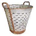 metal planters olive bucket living