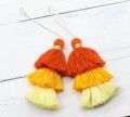 Silk Mini Tassel for Jewelry Making