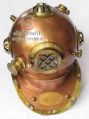 Vintage Nautical Decor Diving Helmet